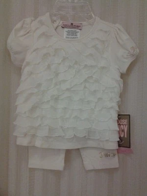 Juicy Couture Baby Toddler Girls 2 Pc. Set 0-3 Mos NWT - Image 1 of 4