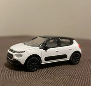 Modellino Norev Citroen C3 3 Bianco 1/64 1:64 3 inches Nuovo Senza Scatola - Foto 1 di 5