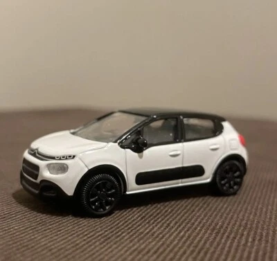Modellino Norev Citroen C3 3 Bianco 1/64 1:64 3 inches Nuovo Senza Scatola - Immagine 1 di 4