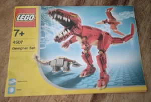LEGO Instruction Manual Only 4507 Prehistoric Creatures Designer No Bricks - Picture 1 of 3