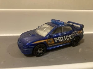Matchbox 2022 - 2007 Subaru Impreza WRX police car - blue Unboxed - Picture 1 of 1