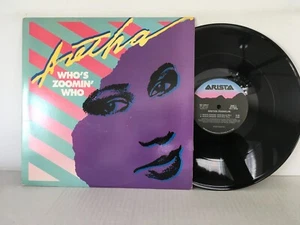 Aretha Franklin -Who's Zoomin' Who - Arista Records (1985) 12" SINGLE - Picture 1 of 2