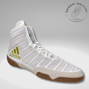 Adidas AdiZero Varner 2 Men White Limited Edition Wrestling Shoes Size 14 DA9891 - Picture 1 of 7
