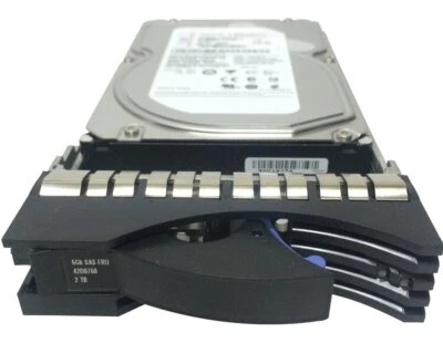 IBM 2TB SAS 7200RPM 6GB/s 7.2K 3.5 LFF with TRAY FRU 42D0771 42D0767 42D0768 - Image 1 of 2