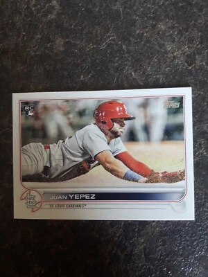 2022 Topps Rookie Juan Yepez RC Card# 506 - Image 1 of 2