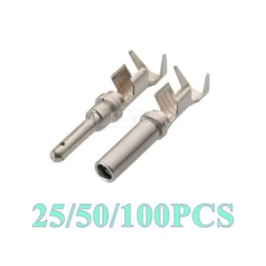 Amphenol 4,0-2,0mm² Auto/Kfz Crimpkontakte Stecker Stift Kontakt Buchsenkontakt - Picture 1 of 5