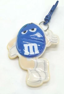 Vintage M&M's blaue Münzbörse Schlüsselanhänger Sammlerstück - Bild 1 von 4