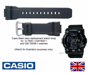 Genuine Casio Watch Strap Band G-7900, G-7900B, GW-7900, GW-7900B-1, GW-7900-1 - Picture 1 of 7