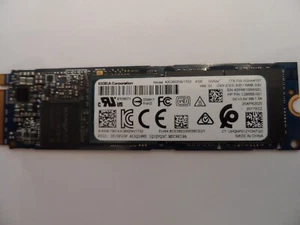 Kioxia 1TB SSD XG6 M.2 2280 PCIe Gen3 x4 NVMe KXG60ZNV1T02 Solid State Drive - Photo 1/1