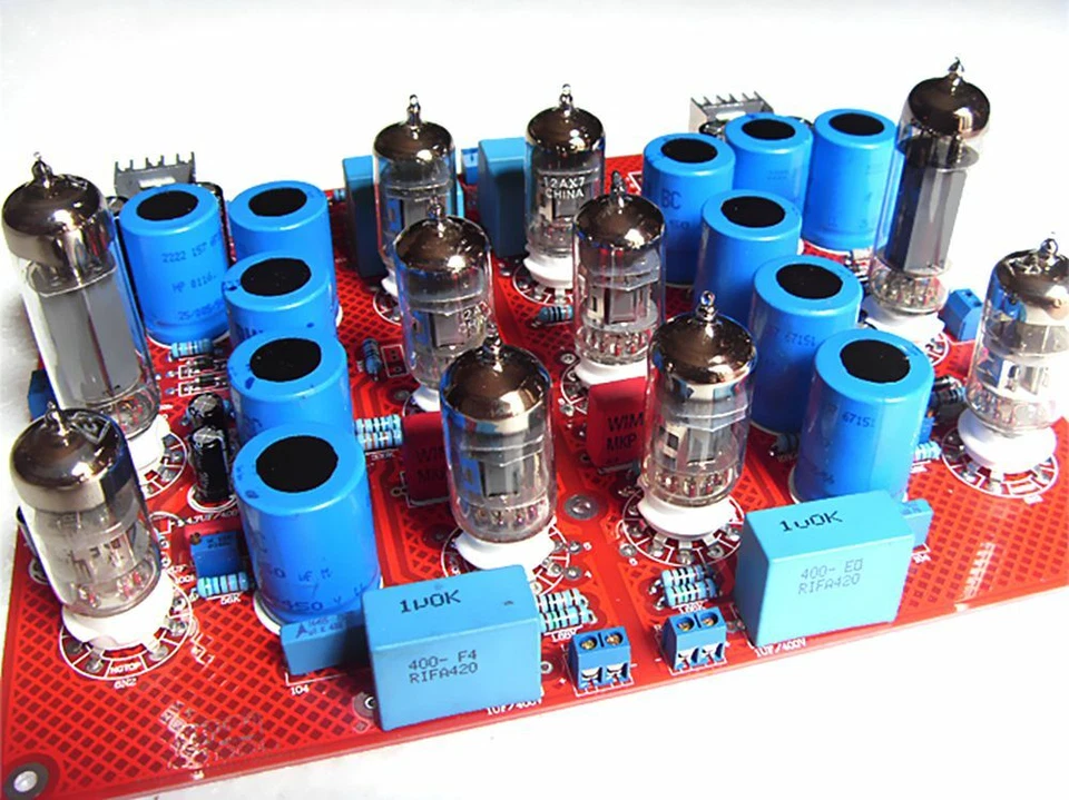 Placa preamplificadora semiacabada clase A JP-200 con tubo y enchufe de tubo Foto 1 de 3