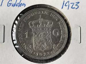 Netherlands, 1 gulden, 4 coin lot, 1923-1956 , VF -UNC, 72% Silver - Picture 1 of 8
