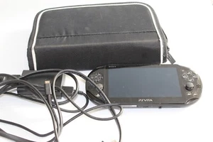 Sony PlayStation Vita PS Vita PCH-2001 Handheld Console w Charger and Case Teste - Picture 1 of 8