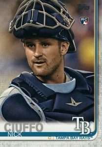 #457 Nick Ciuffo Rookie Tampa Bay Rays 2019 Topps Series 2 Baseball Card GAW - Picture 1 of 2