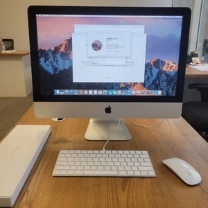 Apple iMac i5 2.3GHz 21.5in 8GB 1TB - 2017 - USED VERY GOOD - LOCK - MMQA2LLA - Afbeelding 1 van 6
