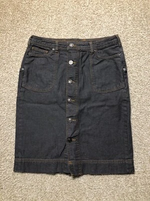 Patagonia Women’s Tin Shed Skirt Size 4 - Denim Chambray Rockwall - Image 1 of 4