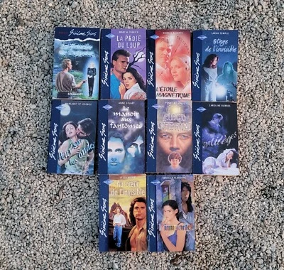 Lot de 10 livres Harlequin série Sixième Sens - Photo 1/4