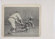 1912 Hassan Triple Folders T202 Single Cut Card Amby McConnell Ambrose Caught