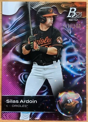 2023 Bowman Platinum Ice Foil #Top-88 Silas Ardoin Numbered 172/199 - Image 1 of 2