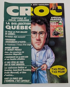 Croc #153 - Avril 1992 - Humour Quebec (Sac/Carton) - Picture 1 of 16