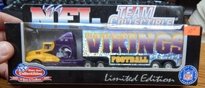 1999 WHITE ROSE MINNESOTA VIKINGS TRACTOR TRAILER DIE CAST 1/80 SCALE LQQK - Picture 1 of 1