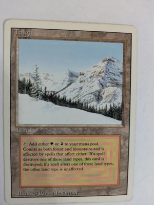 Taiga Revised MTG Exc free shipping with tracking - Image 1 of 2