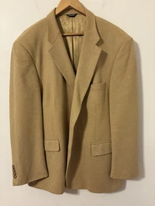 Bill Blass Vintage 100% Kamelhaar Blazer Sport Mantel Gr. 48R Old Money Quiet Luxury - Bild 1 von 17