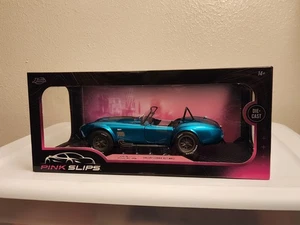 Jada Pink Slips Shelby Cobra 427 MK2 1:18 Metallic Teal New & Rare Die Cast Car - Bild 1 von 5