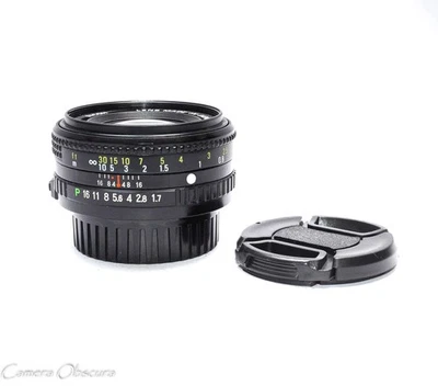 Ricoh 50mm f/1.7 Rikenon P Lens with Pentax K A Mount, Mint! - Image 1 of 4