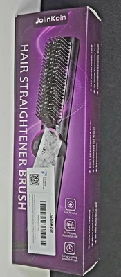 JolinKoin Hair Straightener Brush – Ionic Ceramic Hot Comb, 15 Heat Settings, 2- - Image 1 of 4