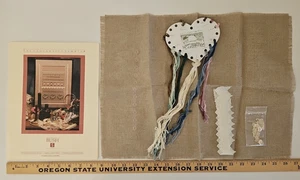 Shepherd’s Bush THE CORNWALL SAMPLER 32ct Leinen Kreuzstich mit Verzierungen - Bild 1 von 6