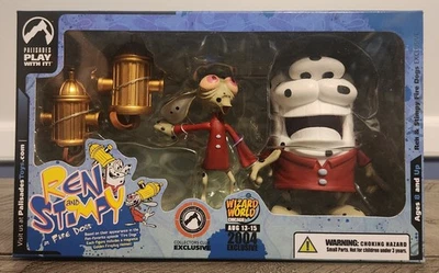 Ren & Stimpy Fire Dogs 2004 Wizard World Exclusive - Palisades Foto 1 de 3