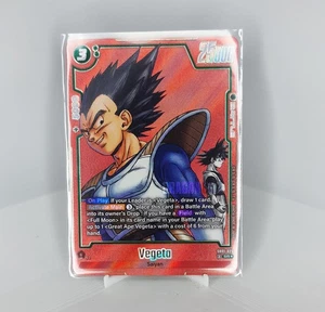 Vegeta Alt Art Dragon Ball Manga Booster SB01-025 - Near Mint + Vegeta SB01-032 - Picture 1 of 10