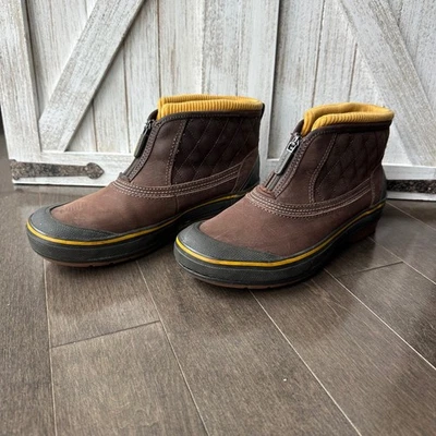 Clarks Para Mujer Talla 9.5 Exterior Muckers Botas Aislantes Zapatos Marrón Acolchado 7.5 Foto 1 de 4