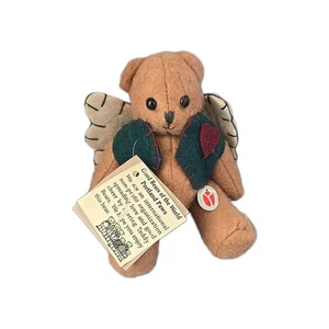Delton Filz Plüsch Engel Bär bewegliche Arme Beine Portland Pfoten Good Bears of World - Bild 1 von 9