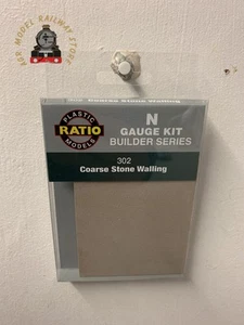Ratio 302 Building Sheet - Coarse Stone walling - N Gauge - Picture 1 of 1