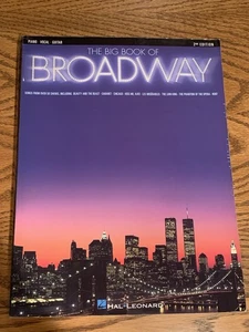 The Big Book of BROADWAY 2nd Edition Piano/Vocal/Guitar Music Book Hal Leonard - Picture 1 of 13
