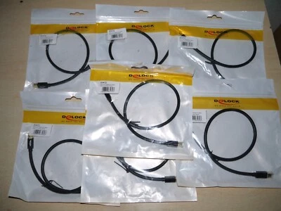 Delock Kabel mini Displayport Stecker - Stecker 0,5 m - Bild 1 von 3