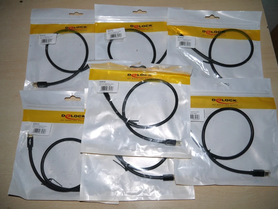 Delock Kabel mini Displayport Stecker - Stecker 0,5 m - Bild 1 von 3