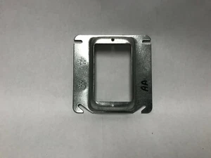 C-H 52C14 4" Steel Square Box Cover, 5/8" Raised, 1-Device, Lot of 7 - Picture 1 of 3