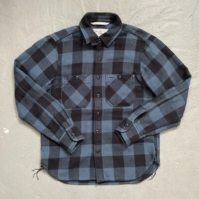 Rogue Territory Heavy Cotton Plaid Work Shirt Buffalo Check Made In USA Men’s S - Image 1 of 4