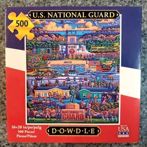 NEW Dowdle U.S. NATIONAL GUARD 500 piece puzzle - Picture 1 of 6