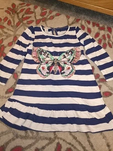 Monsoon Butterfly Sequin Tunic 3-4y - Picture 1 of 7