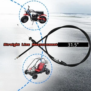 31.5" cable for 50-150cc Thumb ThrottleAccelerator Cable For Moto Quad 4 Stroke - Bild 1 von 4