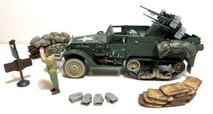 Unimax Half Track Diorama Set 1:32 Scale Diecast Model. No Box - Picture 1 of 22