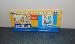 Dr Seuss ABC & Arthur's Thinking Games Double Pack *Sealed* New-Unused 2000 - Picture 1 of 6