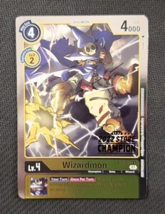 Digimon Card Game - Wizardmon (BT6-034) Store Turnament 2022 Champion - ENG NM - Bild 1 von 2