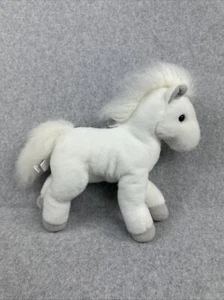 Aurora World Flopsie Schneeflocke weißes Pferd 12 Zoll (W) Stofftier Plüschtier - Bild 1 von 9