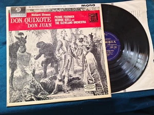 Columbia 33CX 1852 B/G ED1 Strauss Don Quixote Pierre Fournier George Szell LP - Picture 1 of 7