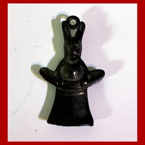 JUGUETE PREMIO CRACKER JACK Magician's Rabbit in Hat de colección de la década de 1920 - Imagen 1 de 2