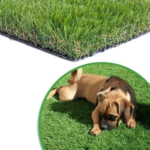 35mm Artificial Turf Lawn Fake Grass, 1.38" Pile Height Realistic Synthetic G... - Picture 1 of 6